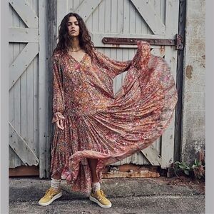 Free People Feeling Groovy Maxi Dress NWT Size Medium